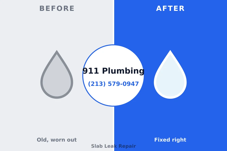 Before and after: plumbing company Farmersville, OH